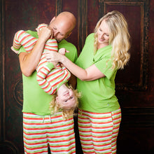 Load image into Gallery viewer, Christmas Stripes Cups Men's bottom pjs