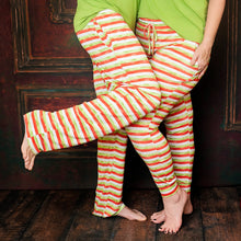 Load image into Gallery viewer, Christmas Stripes Women's bottom pjs