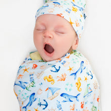 Load image into Gallery viewer, Sailing Seas Swaddle