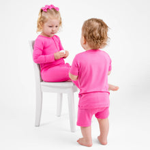 Load image into Gallery viewer, Pretty Pink Bamboo Alligator Clip Bows