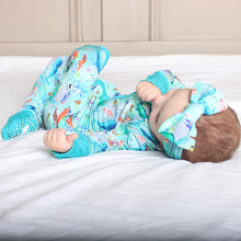 Load image into Gallery viewer, Ocean Oasis Long Sleeve Romper