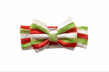 Load image into Gallery viewer, Christmas Stripes Bamboo Headband