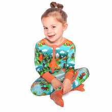 Load image into Gallery viewer, Camping Critters Long Sleeve Romper