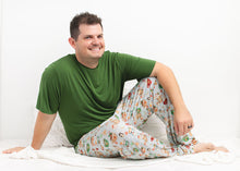 Load image into Gallery viewer, Grey Cocoa Cups Men's bottom pjs