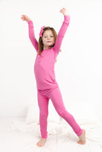 Load image into Gallery viewer, Pretty Pink 2-Piece Long Sleeve Pjs