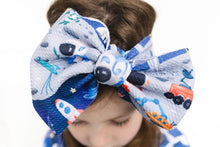 Load image into Gallery viewer, Space Big Bow Headband
