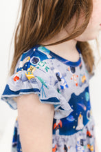 Load image into Gallery viewer, Space 3-Piece Peplum Set