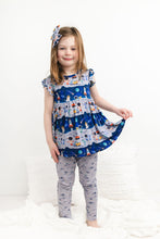 Load image into Gallery viewer, Space 3-Piece Peplum Set