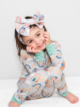 Load image into Gallery viewer, Rainbow Road Big Bow Headband