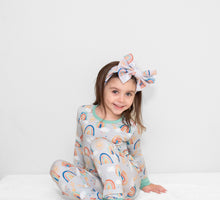 Load image into Gallery viewer, Rainbow Road Big Bow Headband
