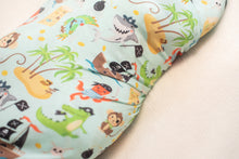 Load image into Gallery viewer, Scallywag Slumber Swaddle with Hat
