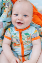 Load image into Gallery viewer, Sunny Safari Shorts Romper