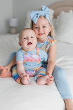 Load image into Gallery viewer, Solace Skies Light Blue Big Bow Headband