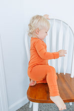 Load image into Gallery viewer, Pumpkin Pie Long Sleeve Romper