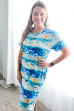 Load image into Gallery viewer, Luna Lights Short sleeve Women's nightgown