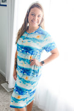 Load image into Gallery viewer, Luna Lights Short sleeve Women's nightgown