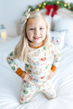 Load image into Gallery viewer, Cream Cocoa Cups 2-Piece Long Sleeve Pjs