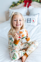 Load image into Gallery viewer, Cream Cocoa Cups Bamboo Alligator Clip Bows