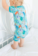 Load image into Gallery viewer, Ocean Oasis Shorts Romper