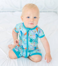 Load image into Gallery viewer, Ocean Oasis Shorts Romper