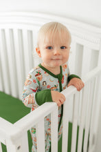 Load image into Gallery viewer, Grey Cocoa Cups Long Sleeve Romper