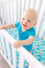 Load image into Gallery viewer, Ocean Oasis Crib Sheet