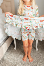 Load image into Gallery viewer, Grey Cocoa Cups Girls Dress with bottoms