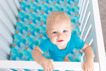 Load image into Gallery viewer, Ocean Oasis Crib Sheet
