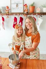 Load image into Gallery viewer, Cream Cocoa Cups Aprons