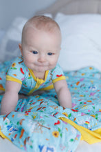 Load image into Gallery viewer, Seasons quilted Blanket