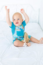 Load image into Gallery viewer, Ocean Oasis Short Overalls