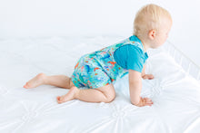 Load image into Gallery viewer, Ocean Oasis Short Overalls