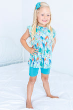 Load image into Gallery viewer, Ocean Oasis 3-Piece Peplum Set