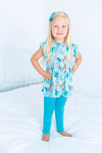 Load image into Gallery viewer, Ocean Oasis 3-Piece Peplum Set