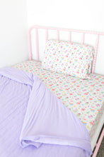 Load image into Gallery viewer, Lavender Lillies Adult Quilted Blanket