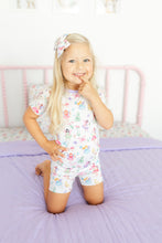 Load image into Gallery viewer, Fluttering Fairies 2-Piece Shorts Pjs