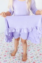 Load image into Gallery viewer, Lavender Lillies Girls Dress with bottoms