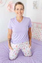 Load image into Gallery viewer, Lavender Lillies Women's Short Sleeve top