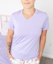 Load image into Gallery viewer, Lavender Lillies Women's Short Sleeve top