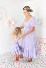 Load image into Gallery viewer, Lavender Lillies Women's Maxi Dress