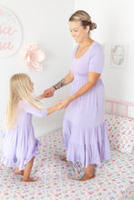 Load image into Gallery viewer, Lavender Lillies Girls Dress with bottoms