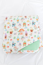 Load image into Gallery viewer, Garden Gnomes Adult Quilted Blanket