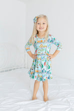 Load image into Gallery viewer, Tiny Town Girls Dress with bottoms