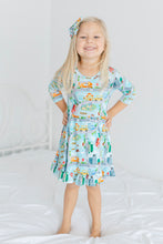 Load image into Gallery viewer, Tiny Town Girls Dress with bottoms