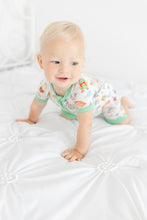 Load image into Gallery viewer, Garden Gnomes Shorts Romper