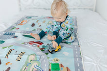 Load image into Gallery viewer, Tiny Town Long Sleeve Romper