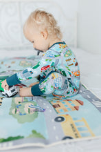 Load image into Gallery viewer, Tiny Town Long Sleeve Romper
