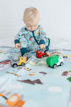 Load image into Gallery viewer, Tiny Town Long Sleeve Romper