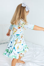 Load image into Gallery viewer, Silver Scene Big Bow Bamboo