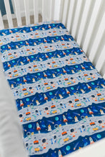 Load image into Gallery viewer, Space Crib Sheet